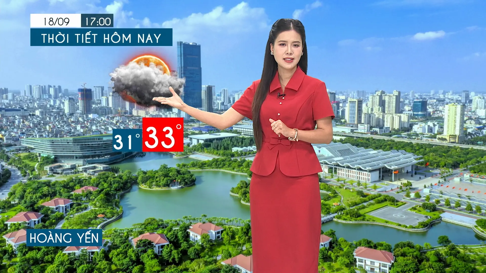 Dự báo thời tiết tối | 18/09/2025